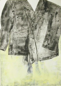 Eckhard Kremers 1999 Vaters Jacket [father's jacket] 100x70cm